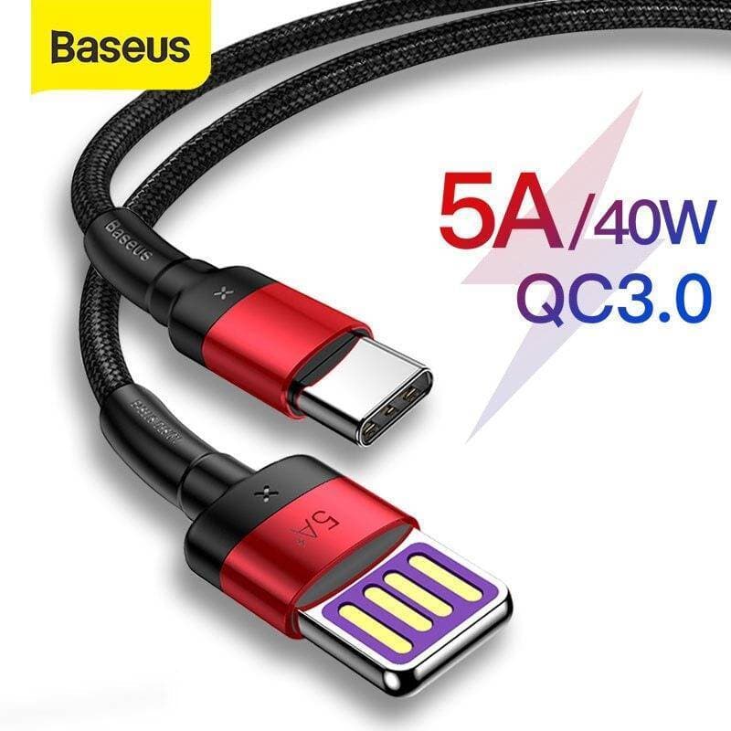 Baseus USB Type C Charging Cable For All Smart Phones - 40W