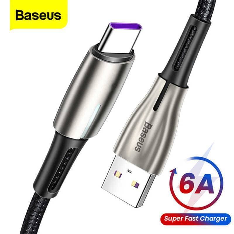 Baseus 6A USB Type C Charging Cable