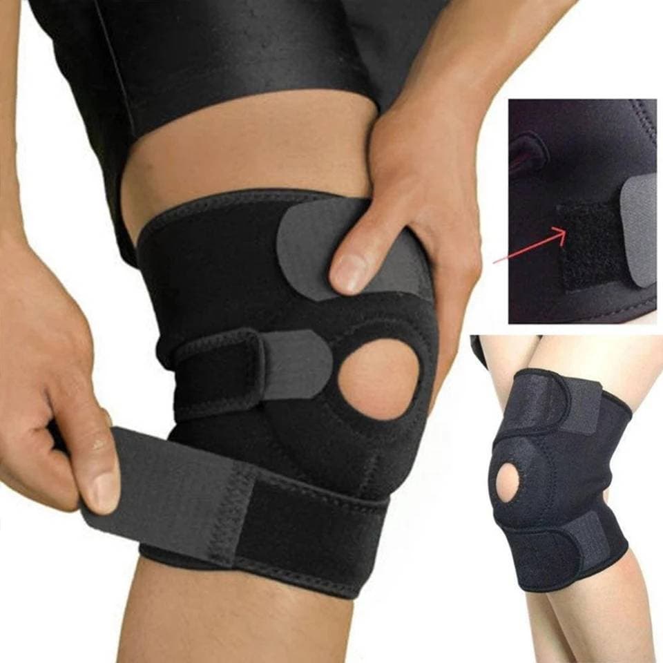 1 Pcs Open Patella Neoprene Knee Brace Adjustable