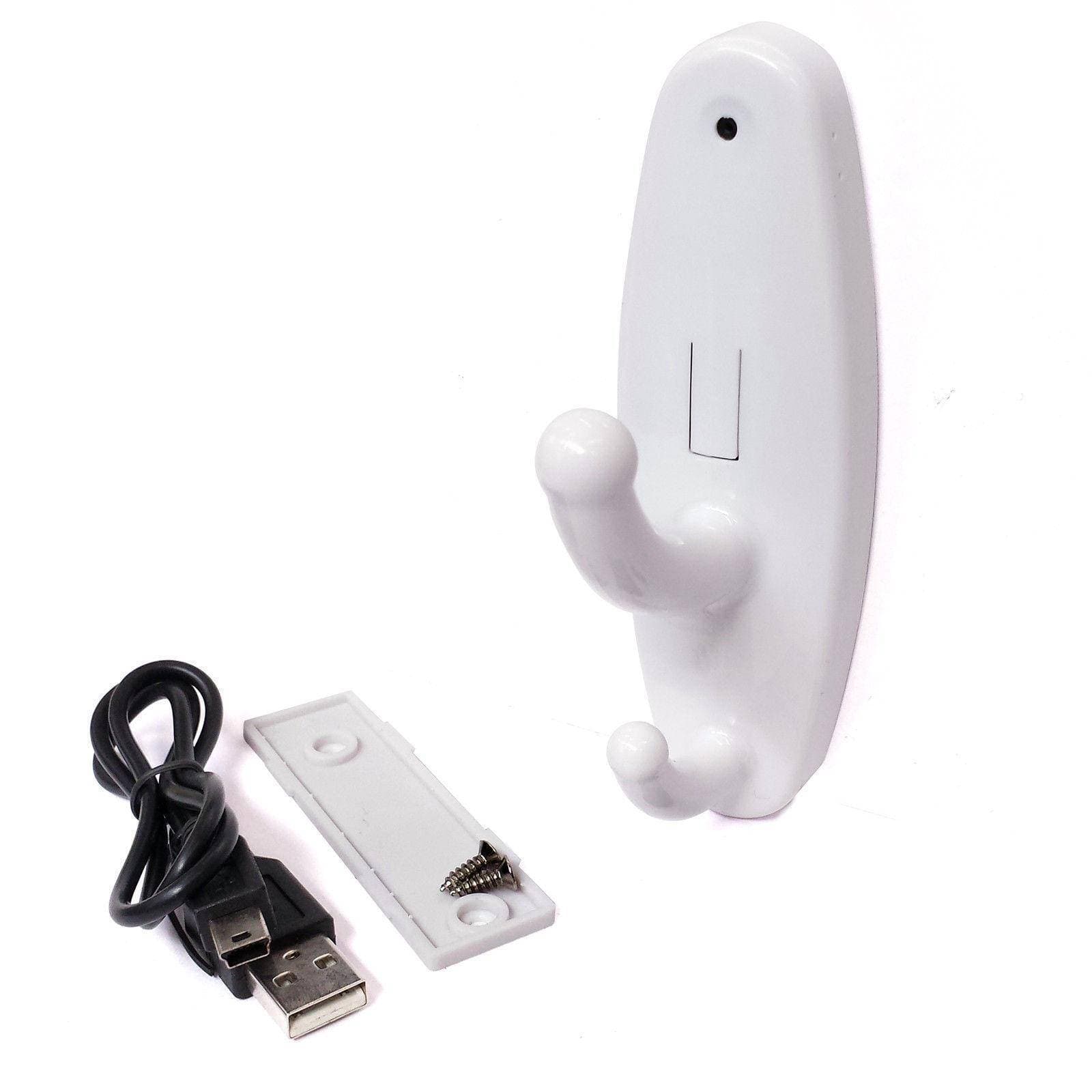 Spy Camera DVR White Clothes Hook Camera