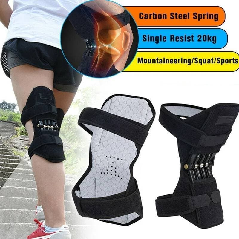 Pair Of Power Spring Rebound Knee Pads For Knee Support