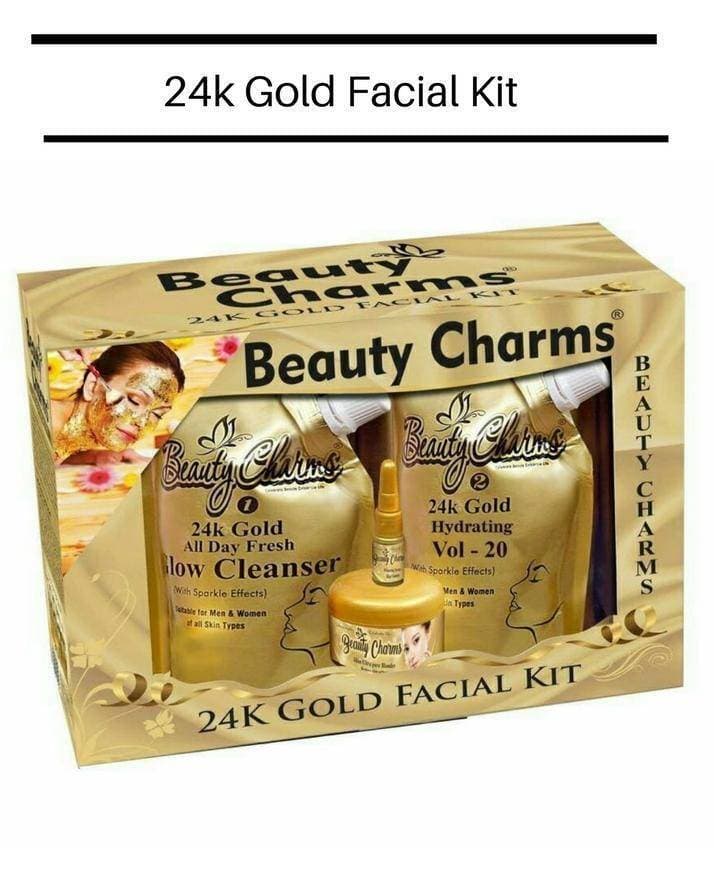 Beauty Charms Gold Facial Kit