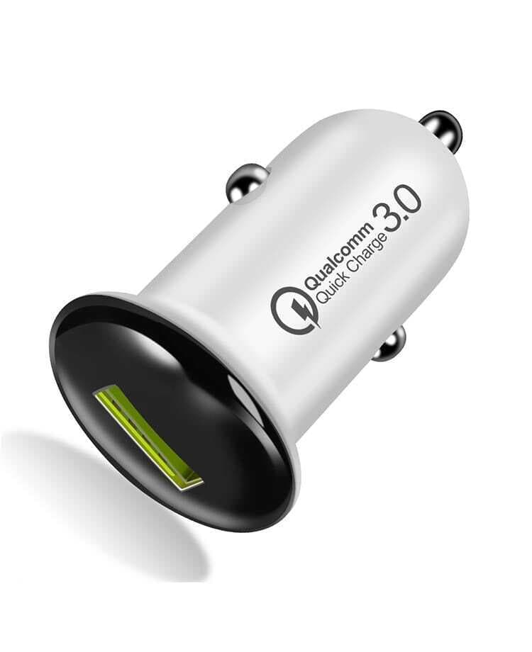 C3.0 Quick Charge USB Fast Charging For Car Mobile Phone Mini