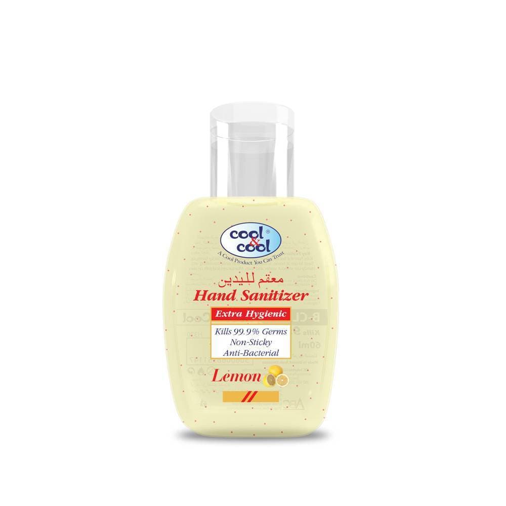 Lemon Hand Sanitizer Gel 60ml