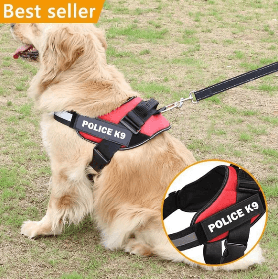 Police K9 Imported - Dog Harness - Medium