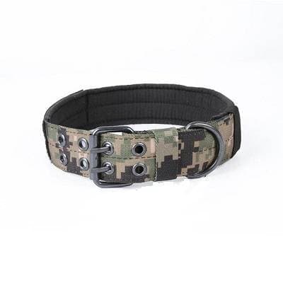 Imported Royal - Camouflage Army Dog Collar - For German Shephard, Labrador and other Breeds - Durable Safe Strong