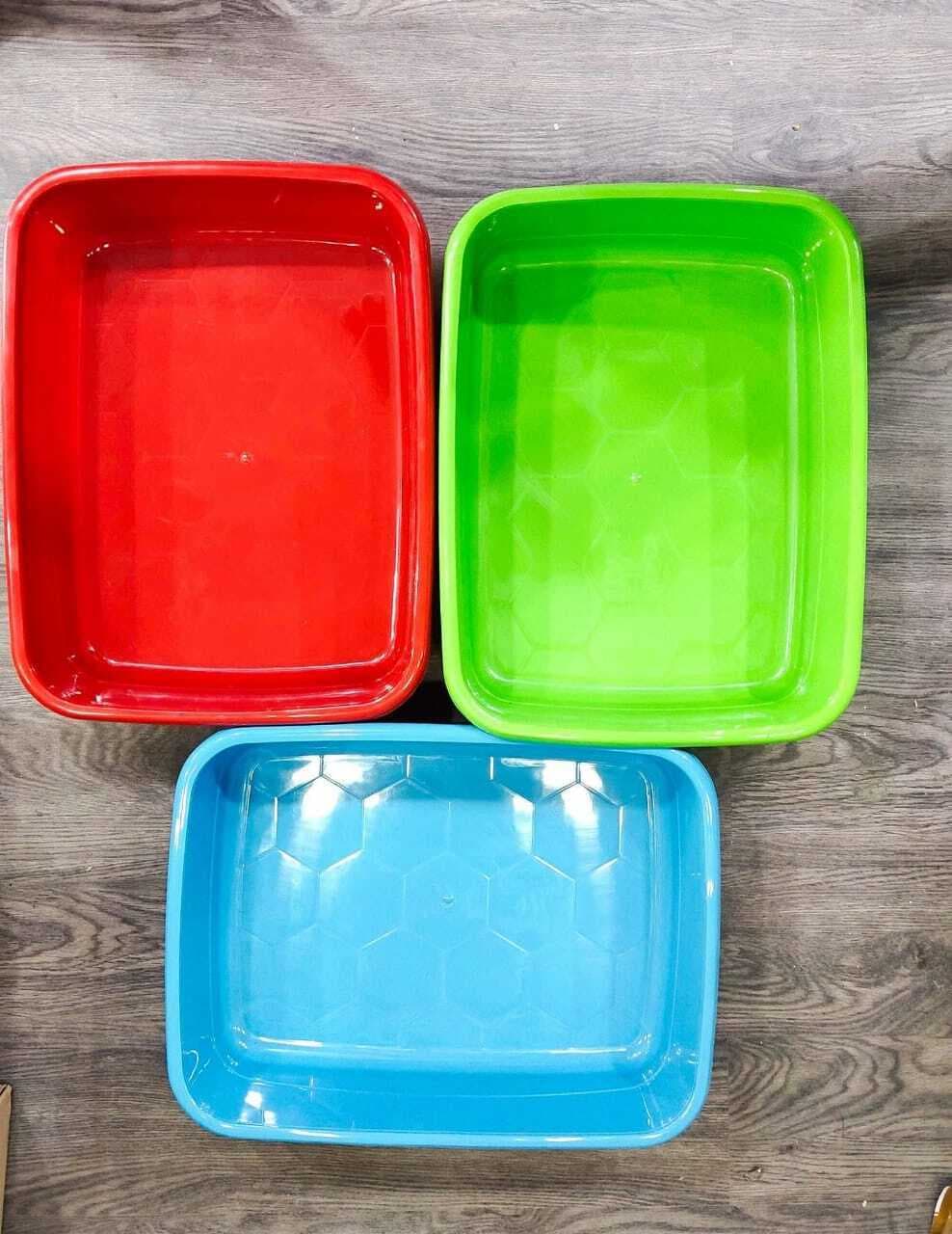 Royal Imported - Large Litter Tray & Fit Size - For Your Cats (Multi Colour) With Free Scoop