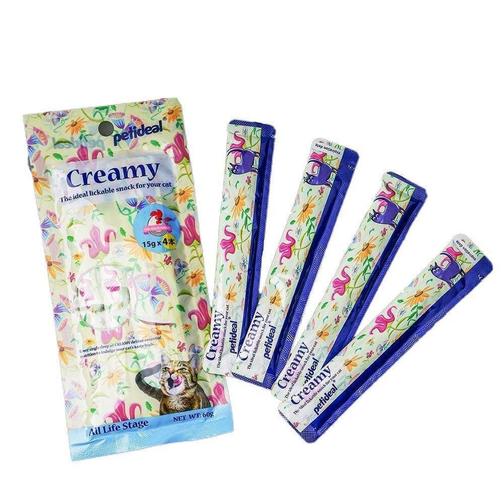 Pack of 4 - Cat Creamy Treats - 60G