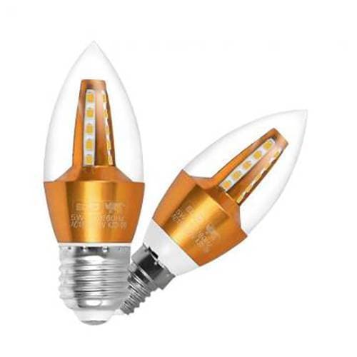 E14 Incandescent Candle Led bulb Light 5 watts - 1 Piece