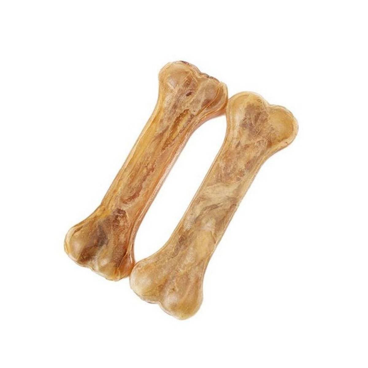 LM Pack Of 2 - Dog Dental Chews Bone Natural