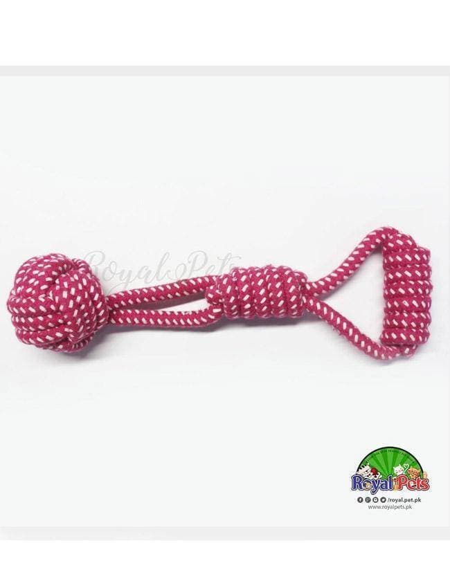 Chew Toy Sisal Rope with Cotton Ball - For Your Dog