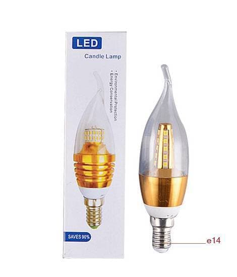 E14 Incandescent Candle Led bulb Light - 5 watts