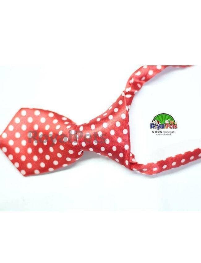 Dotted Neck Tie - For Cats