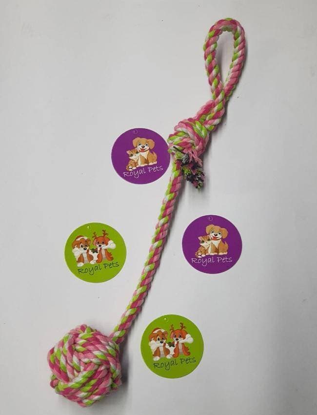 Sisal Rope Chew Toy With Rope Ball