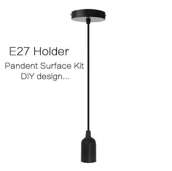 E27 Screw Ceiling Hanging Lamp Holder For Room