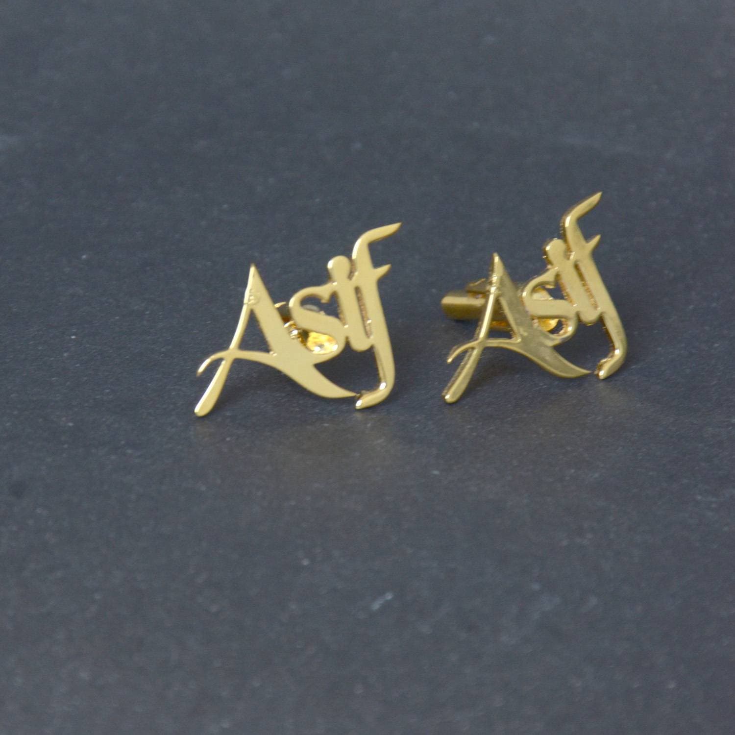 Customized Name Cufflinks Gift Set For Men
