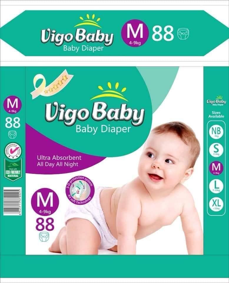 Vigo Baby Magic Tape Back Waistband - Medium