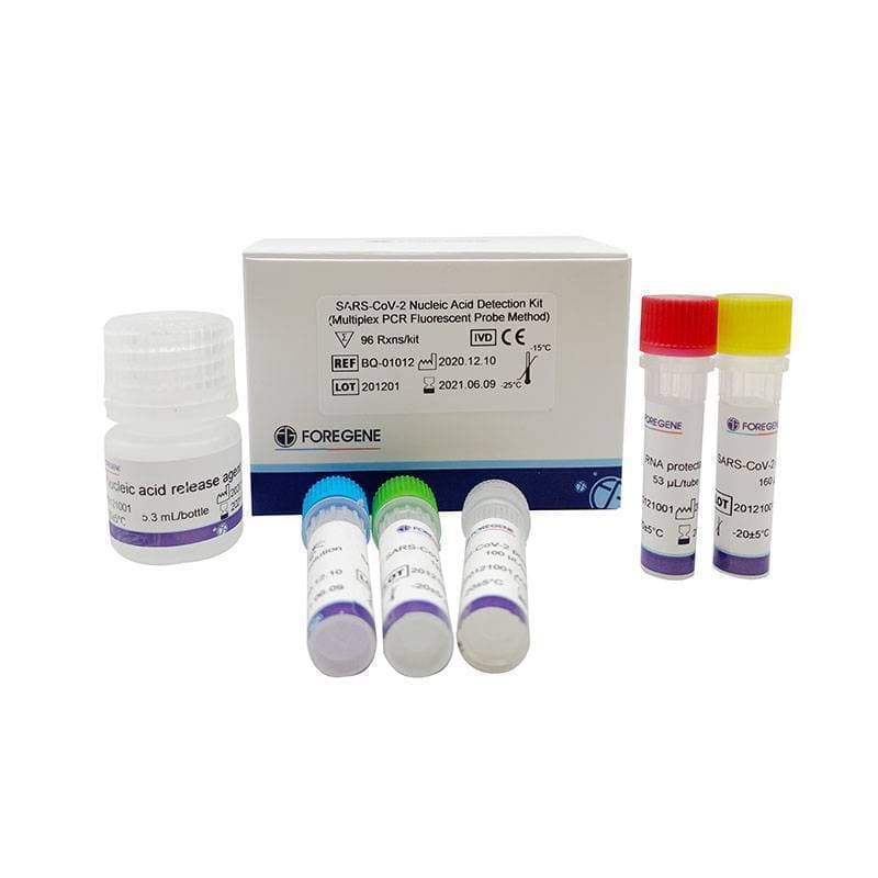 SARS - Cov-2 Nucleic Acid Detection Kit (Multiplex PCR Fluorescent Probe Method) - 1 KIT = 96 SAMPLES - FOREGENE Co, Ltd.
