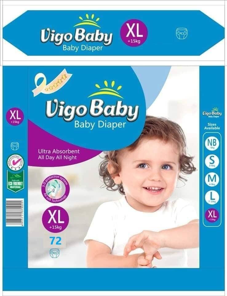 Vigo Baby Magic Tape Back Waistband - X.Large