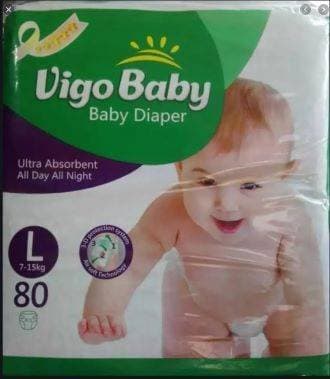 Vigo Baby Magic Tape Back Waistband - Large