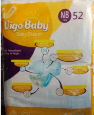 Vigo Baby Magic Tape Back Waistband - NB