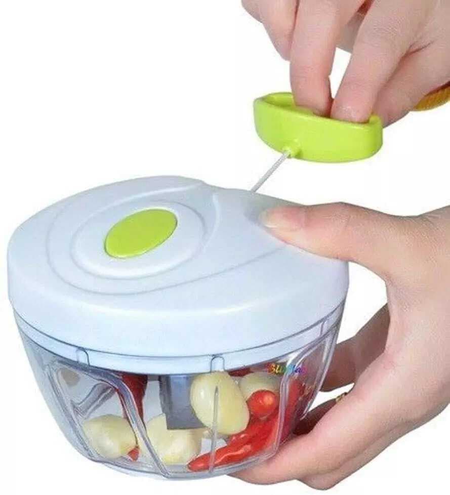Manual Hand Pull Vegetable & Fruits Turbo Cutter
