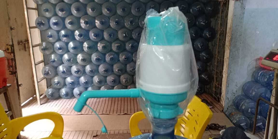 Hydro Safe Drinking Water Pump - White & Blue