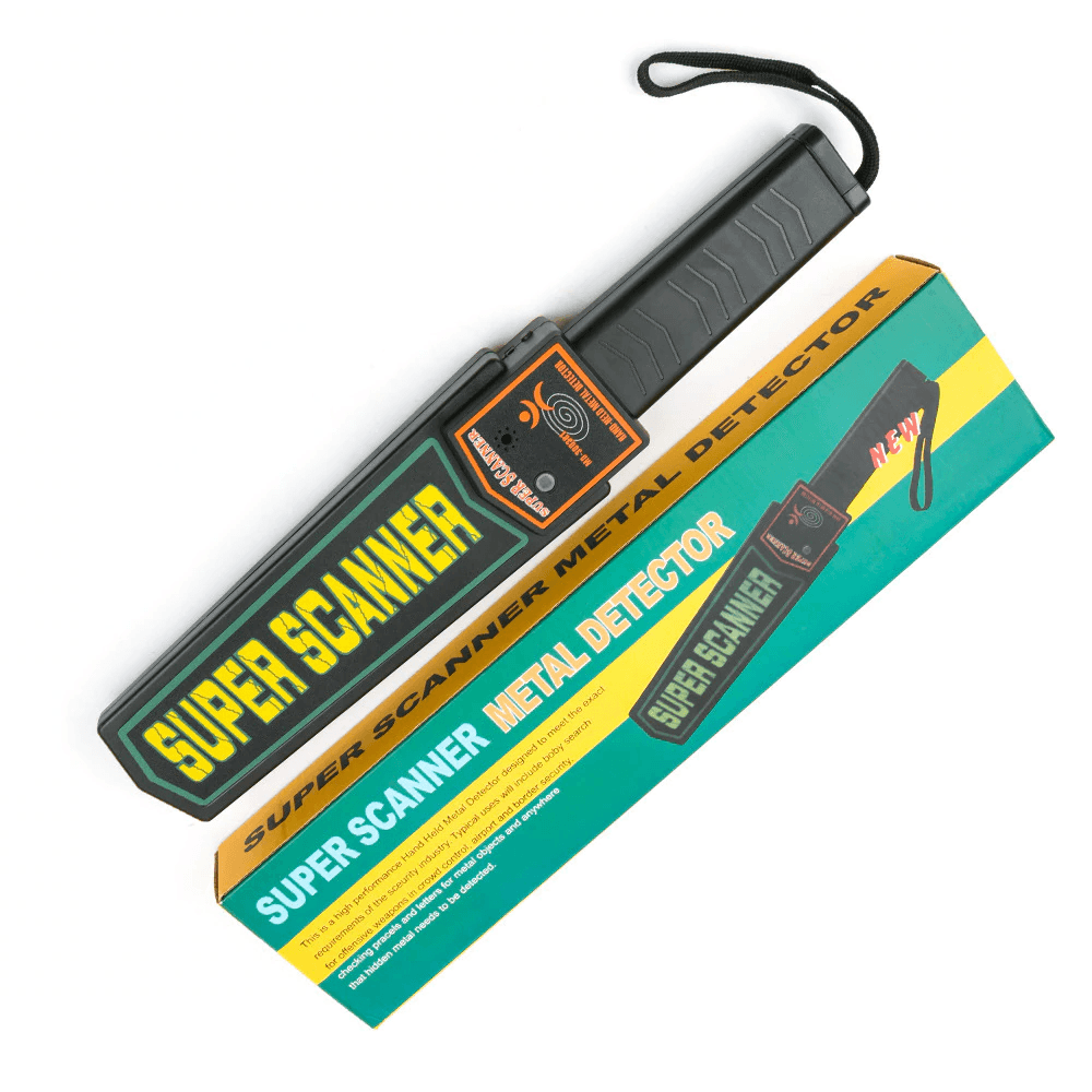 TSM Hand Held Body Scanner Metal Detector For Security