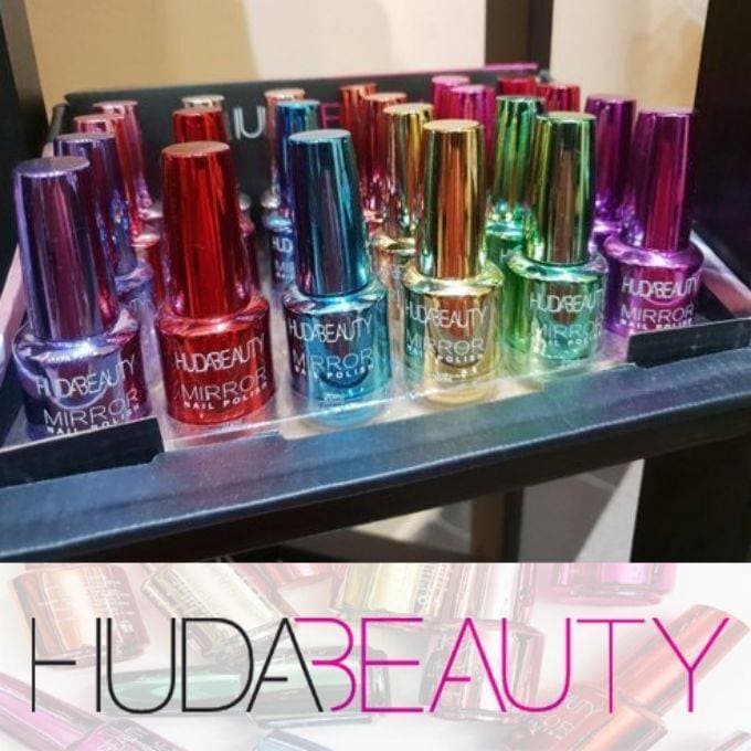 Pack Of 6 PCS / Random Colors Mirror Nail Paints