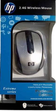 Wireless Mouse 2.4G Optical Extreme Series Platinum Edition - Silver