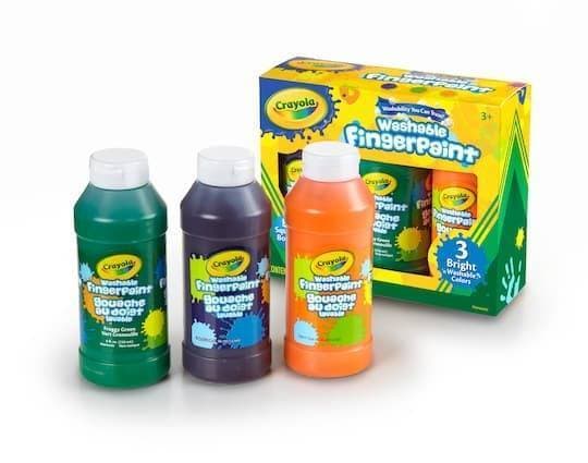 CRY 3PCS WASHABLE FINGERPAINT
