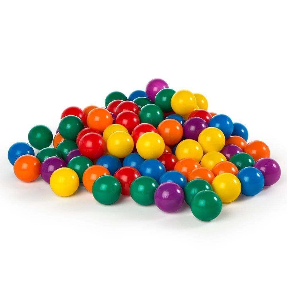 INTEX Ball Toyz Fun Ballz (2.2) 6.5CM X 100 Pcs Plastic Balls Bag