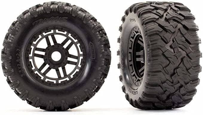 TRAXXAS T&W BLK AT TIRE TSM RATED