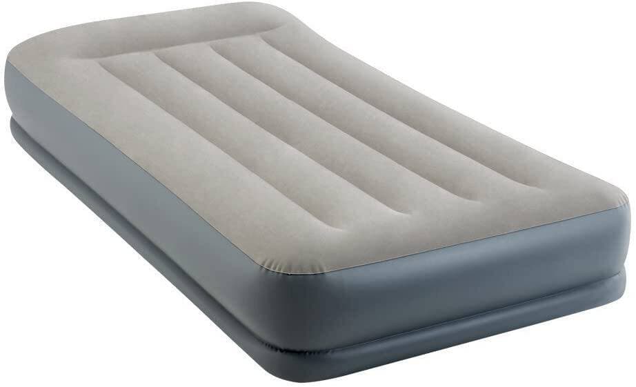 INTEX Air Bed Twin Pillow Rest Mid-Rise Airbed Fiber-Tech ( 39 x 75 x 12 )