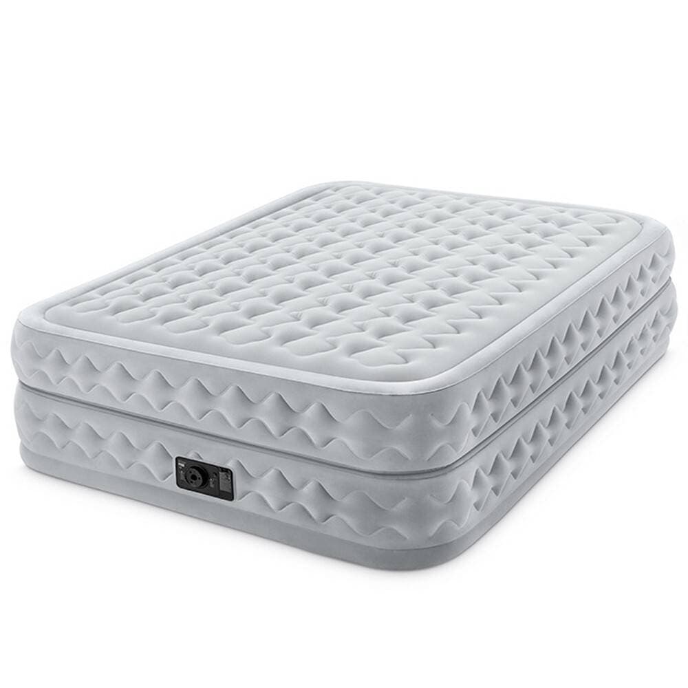 Intex Air Bed (60 x 80 x 20) Queen Supreme Air-Flow Air Bed Dura Beam With Fiber-Tech