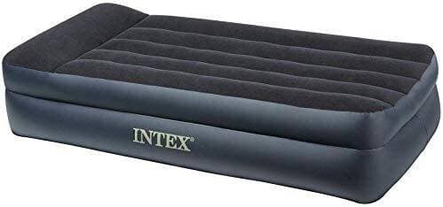 INTEX Pillow Rest Raised Air Bed Twin Size ( 40 X 80 X 18.1/2 ) Built In Electric Pump