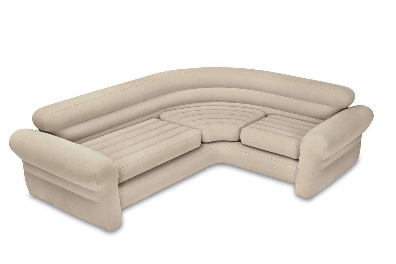 INTEX Comfortable Corner Sofa ( 101'' x 80'' x 30'' )