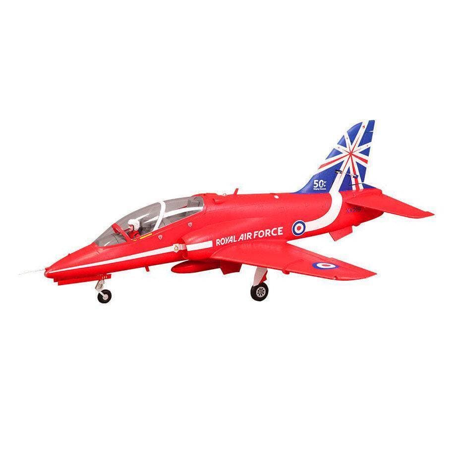 FMS BAE Hawk Red Arrow 80mm EDF Jet PNP W/Reflex V2 Plane