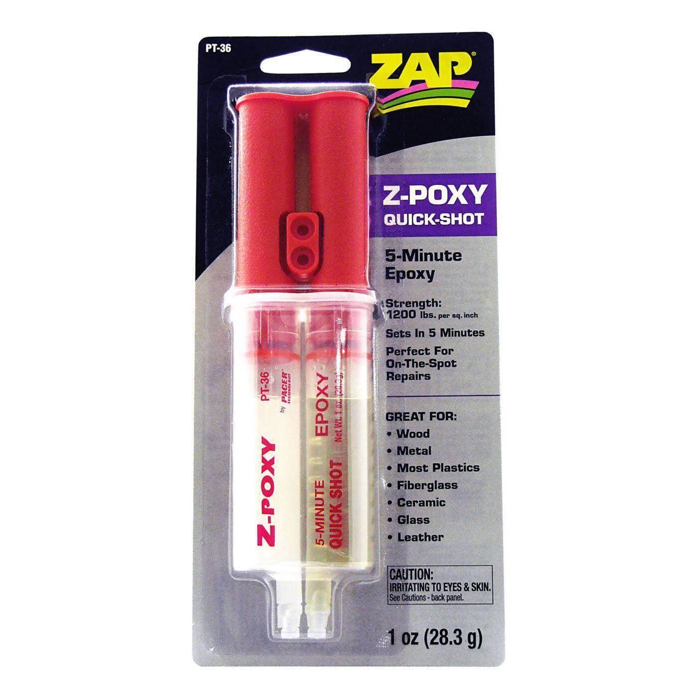 ZAP 5MIN QUICK SHOT EPOXY