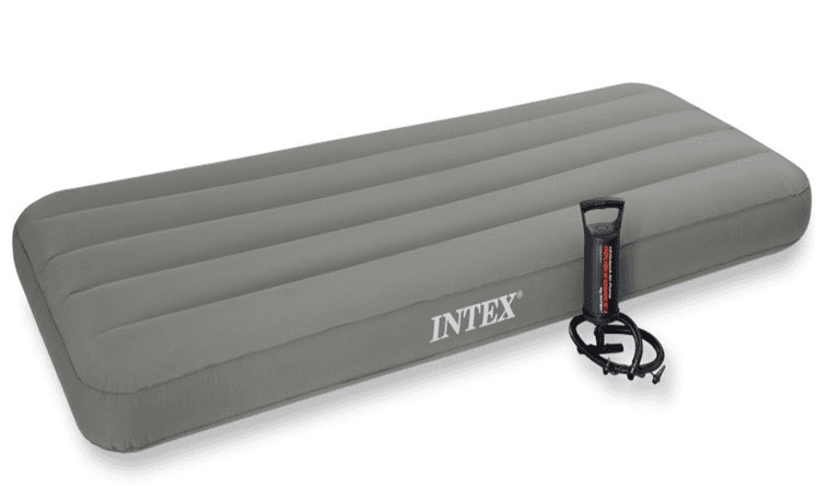 INTEX Airbed (30 x 75 x 7) JR.Twin Size Roll 'N GO Outdoor Bed ( PVC Free & ECO Friendly)