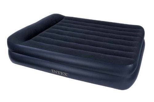 INTEX Pillow Rest Raised Air Bed Queen Size ( 60 X 80 X 18.5 ) Built In Electric Pump