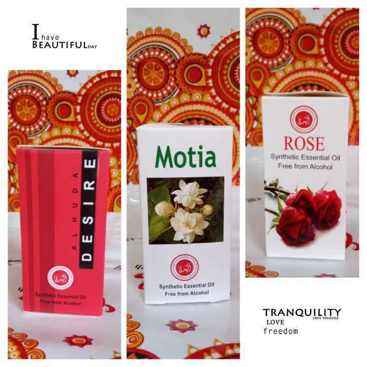 Desire Motia Rose 3In1(6Ml Roll On) By Al-Huda