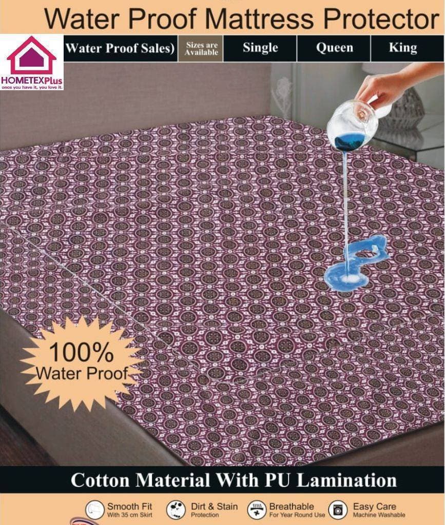 Waterproof Mattress Cover Printed | HTP508 - King Size