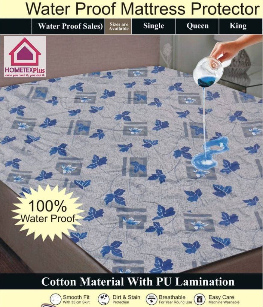 Waterproof Mattress Cover Printed | HTP511 - King Size