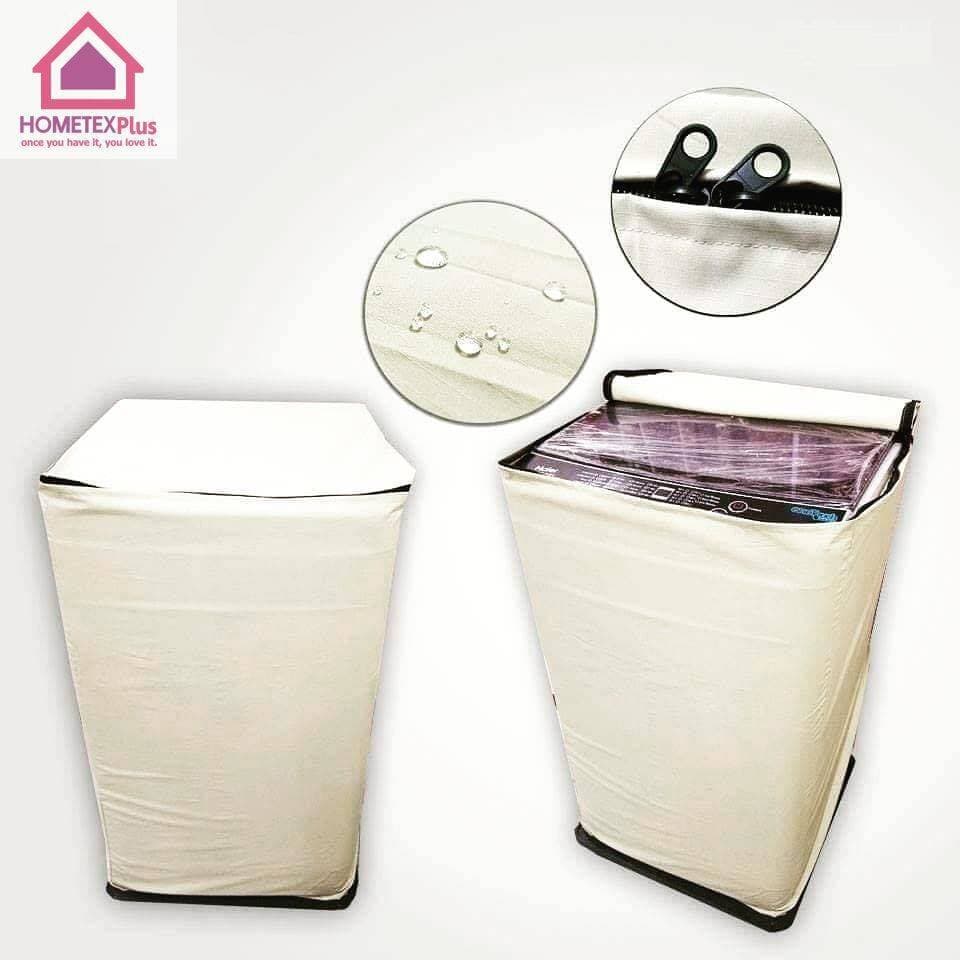 Waterproof Washing Machine Cover - Off White TLC-04