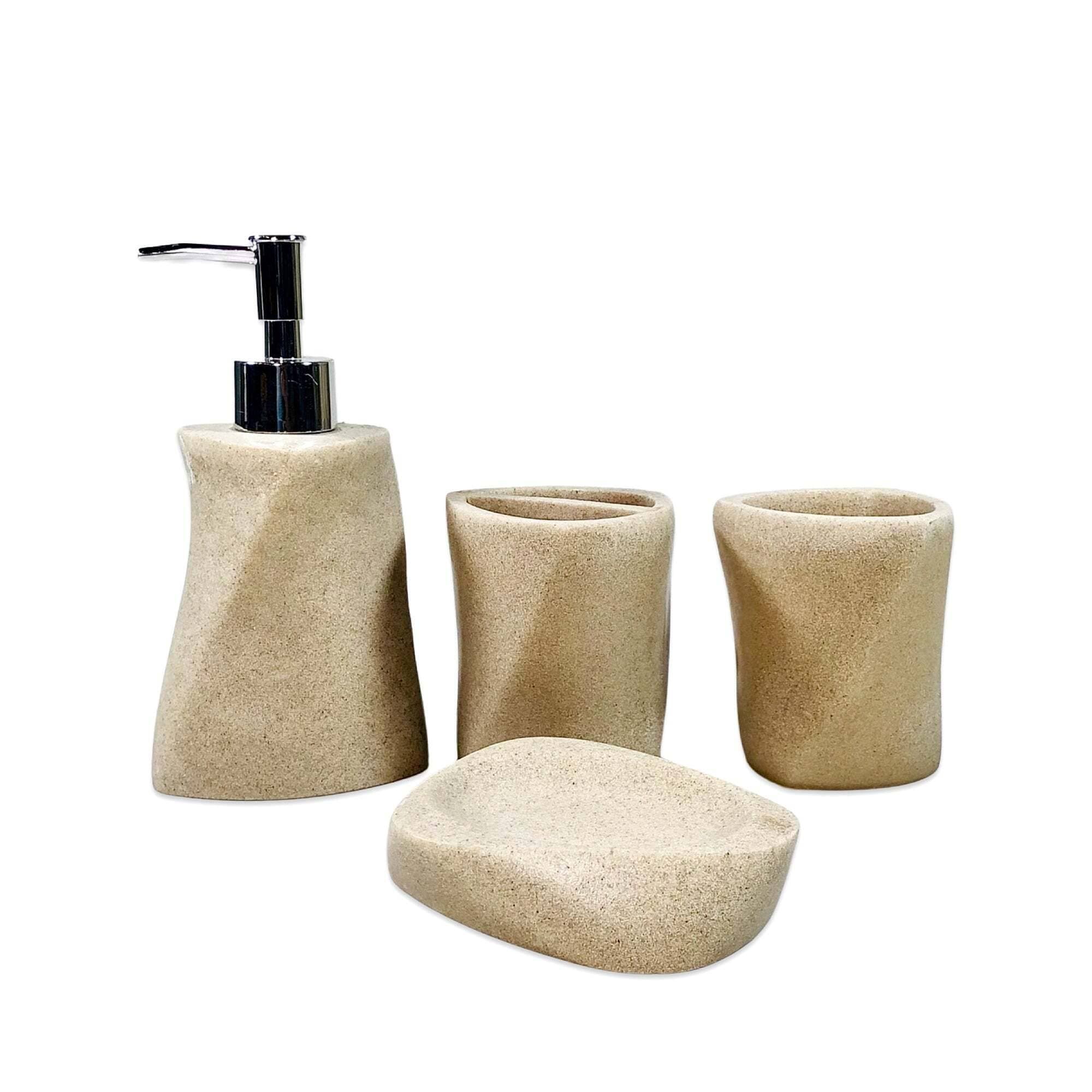 Curving Layers Bathroom Set