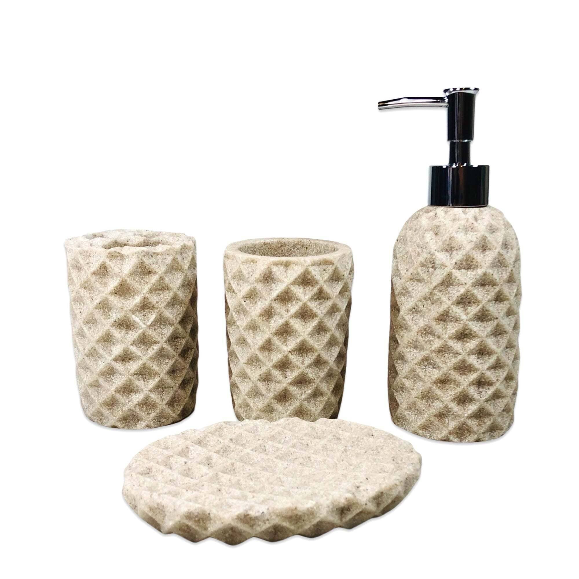 MARAH BEIGE BATH SET