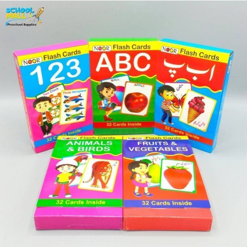 Flash Card Bundle ( 5 In 1 )