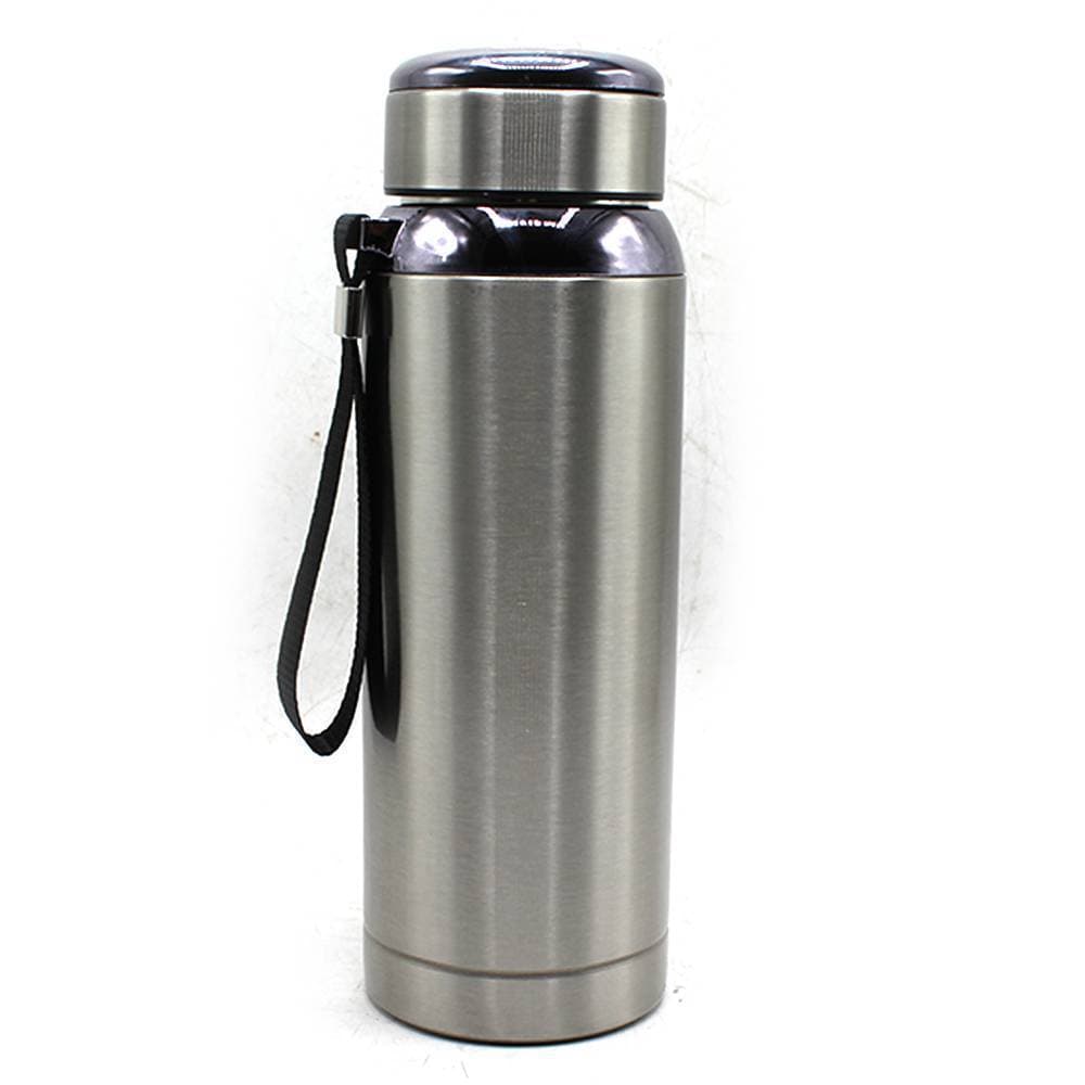 Stainless Steel Sports Water Bottle  800ML - Grey
