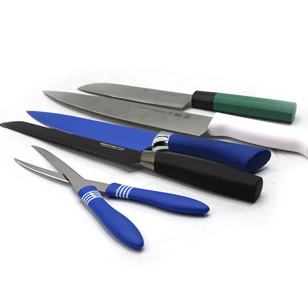 Chef 6 Pcs Stainless Steel High Quality Knife Set  - 108